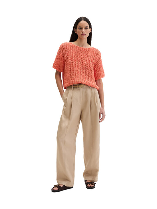 Marc O'Polo - Lyhythihainen neule - 9326 WARM ORANGE | Stockmann - photo 5
