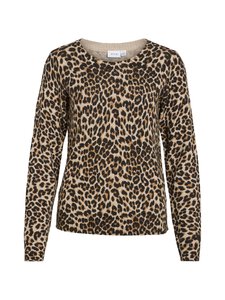 Vila - ViRil Printed -neule - BIRCH AOP:LEOPARD | Stockmann