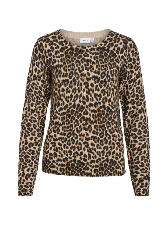 Vila - ViRil Printed -neule - BIRCH AOP:LEOPARD | Stockmann - photo 1