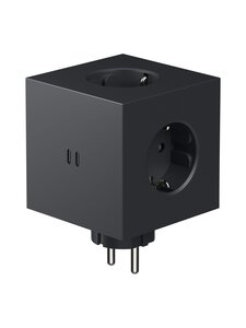 Avolt - Square 2 USB-C -lisäpistorasia - BLACK | Stockmann