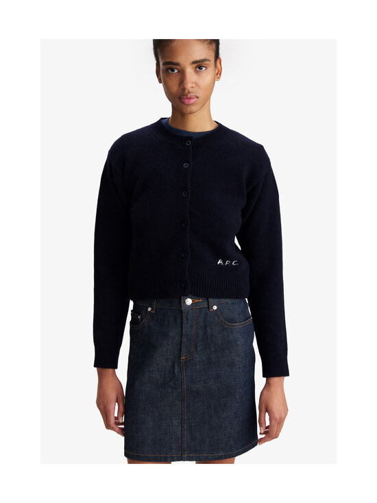 A.P.C - Lila-neuletakki - IAK DARK NAVY | Stockmann - photo 4