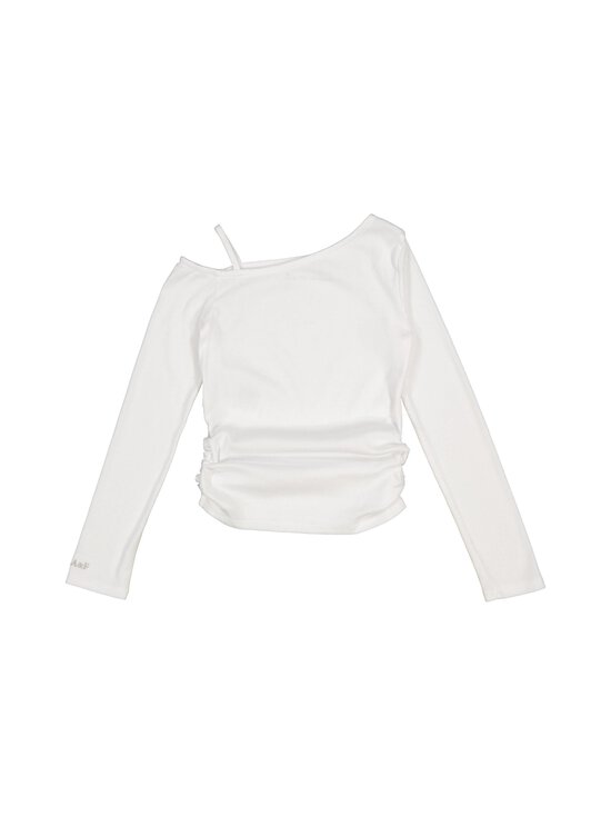Abercrombie & Fitch - Asymmetrical Ruched krekls - W1T-BRIGHT WHITE | Stockmann - photo 2