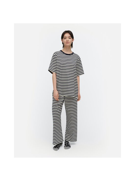 Marimekko - Tasaraita Unisex Kioski t-paita - 900 DARK NAVY, OFF WHITE - photo 2 Marimekko - Tasaraita Unisex Kioski t-paita - 900 DARK NAVY, OFF WHITE | Stockmann - photo 2