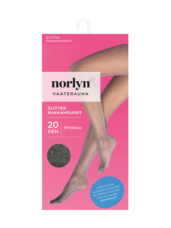 Norlyn - Vaaterauha Shimmery 20 den -sukkahousut - 5707 SILVER | Stockmann - photo 3