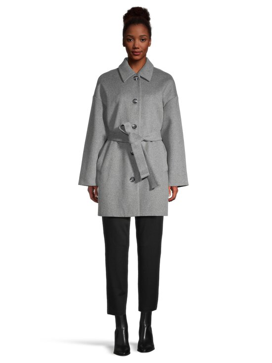 NOOM - Sadie vilnas mētelis - GREY MEL - photo 2 NOOM - Sadie vilnas mētelis - GREY MEL | Stockmann - photo 2