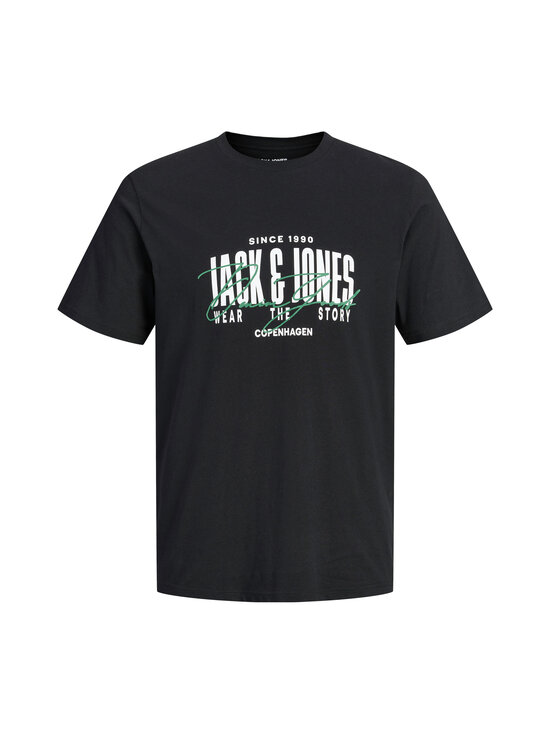 JACK & JONES junior - JjAero Crew Neck T-krekls - BLACK DETAIL:BIG PRINT | Stockmann - photo 1