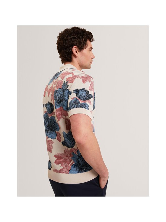 Ted Baker London - Ashqarass Relaxed Fit Floral - neulottu pikeepaita - MULTICOL | Stockmann - photo 4