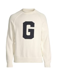 GANT - Kampsun Intarsia G - 130 CREAM | Stockmann
