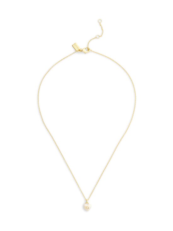 Coach - Enamel C Heart Short Pendant -kaulakoru - CHALK | Stockmann - photo 1
