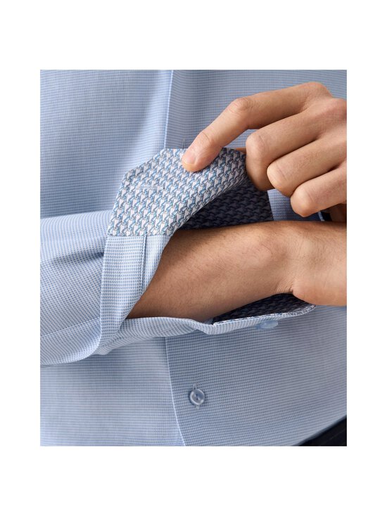 Eton - Slim Fit Semi Solid Effect Dobby -kauluspaita - 23 LIGHT BLUE - photo 6 Eton - Slim Fit Semi Solid Effect Dobby -kauluspaita - 23 LIGHT BLUE | Stockmann - photo 6