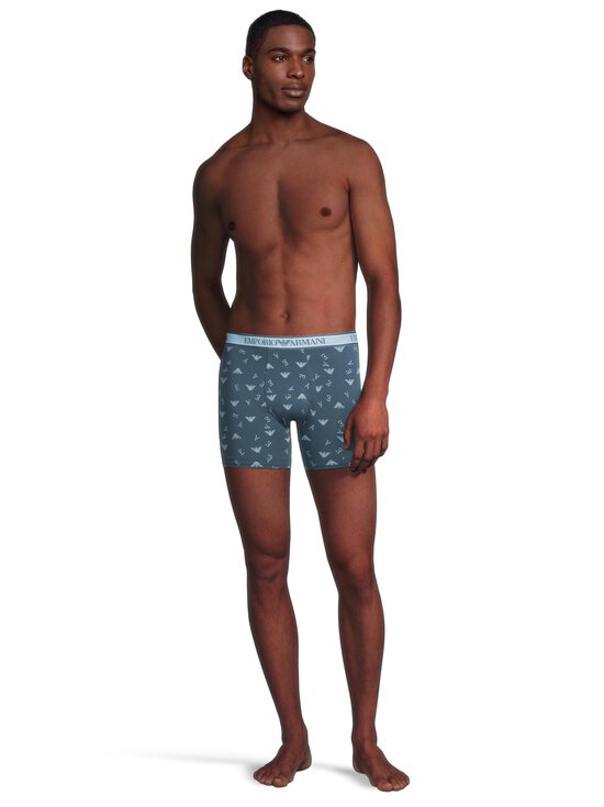 Emporio Armani - Boxer-alushousut 3-pack - MB148 AR.BL/OR-SK PRT/AR.BL | Stockmann - photo 7