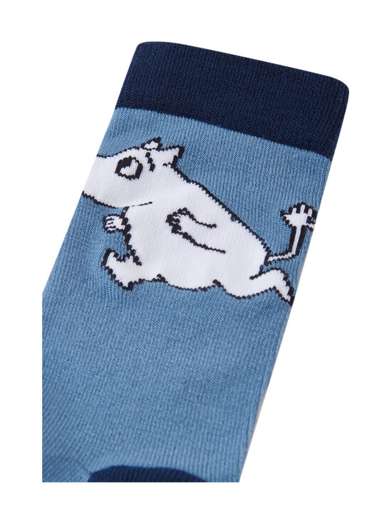 Reima - Moomin Randig -sukat - 67A1 BLUE OCEAN | Stockmann - photo 2