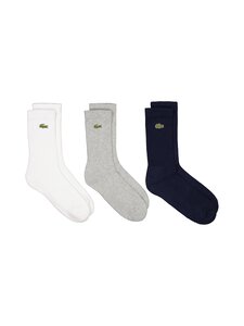 Lacoste - Sukat 3-pack - SILVER CHINE/WHITE-NAVY B | Stockmann