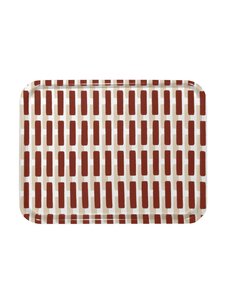 Artek - Siena-tarjotin 43 x 33 cm - BEIGE,PUNAINEN Artek - Siena-tarjotin 43 x 33 cm - BEIGE,PUNAINEN | Stockmann