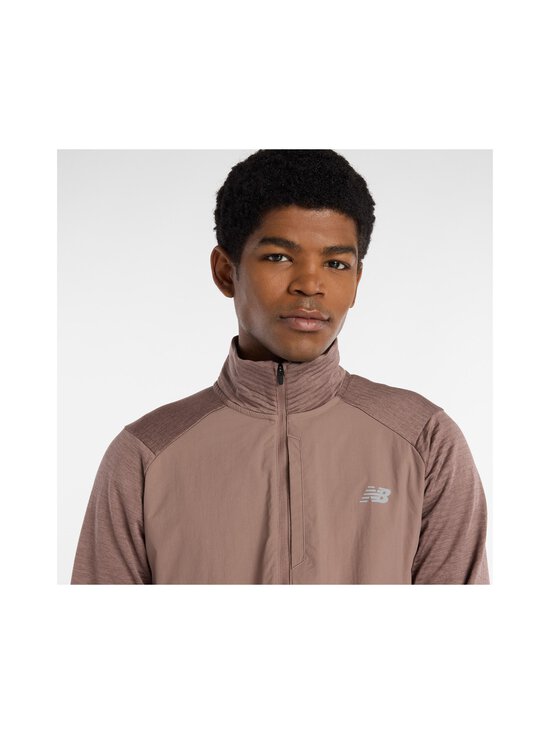 New Balance - Athletics Heat Grid 1/2 Zip treniņu krekls - EAT EARTH SHADOW HEATHER - photo 4 New Balance - Athletics Heat Grid 1/2 Zip treniņu krekls - EAT EARTH SHADOW HEATHER | Stockmann - photo 4