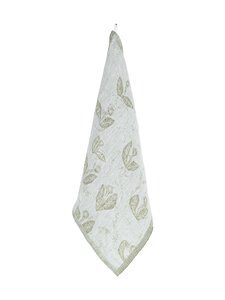 Lapuan Kankurit - Kesäkukka- pyyhe ja lautasliina 46 x 46 cm - 4 JADE-OLIVE | Stockmann
