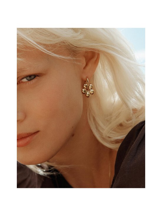 Edblad - Daisy Hoops - kullatut korvakorut - GOLD | Stockmann - photo 2