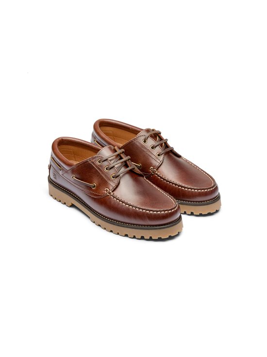 The Original 1936 Copenhagen - The Claude Boat Shoe -nahkakengät - BRANDY LEATHER/GUM | Stockmann - photo 2