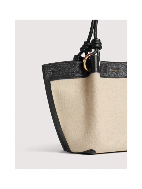 Coccinelle - Käekott Finn Canvas - 846 NATURAL/NOIR | Stockmann - photo 3