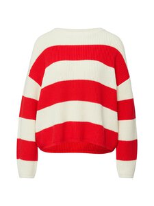 Comma - Raidallinen neule - 32G0 RED SAND | Stockmann