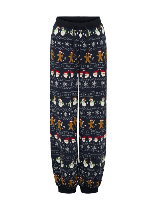 KIDS ONLY - Dressipüksid KogXmas Bina Life Loose - NIGHT SKY AOP:HAPPY HOLIDAYS | Stockmann - photo 1