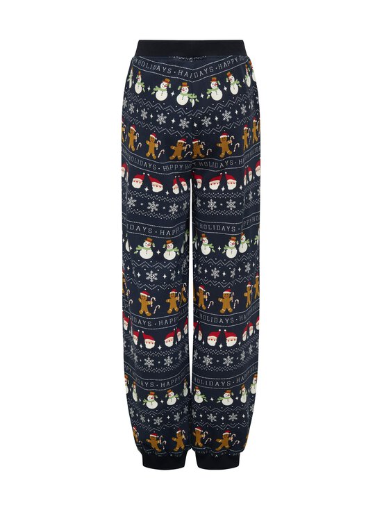 KIDS ONLY - Dressipüksid KogXmas Bina Life Loose - NIGHT SKY AOP:HAPPY HOLIDAYS | Stockmann - photo 2