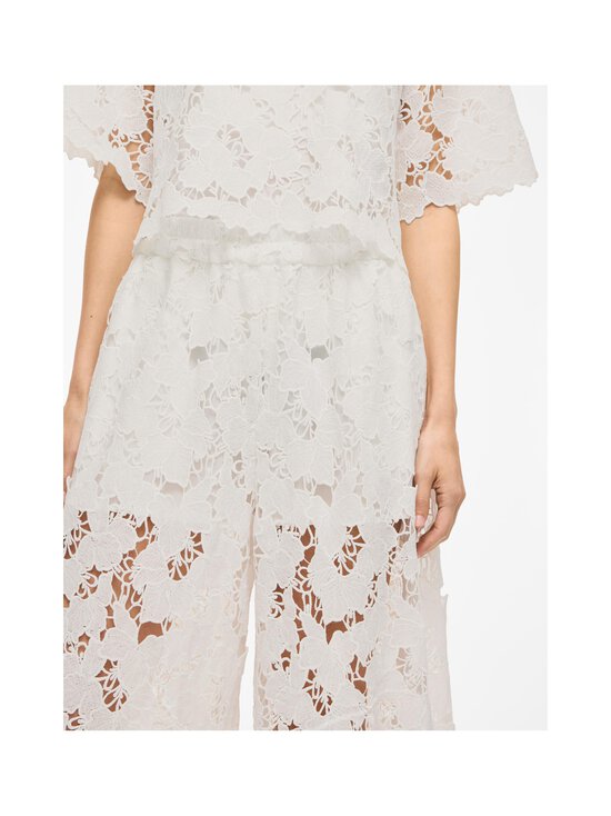 Vila - ViHylde Lace -housut - CLOUD DANCER | Stockmann - photo 7