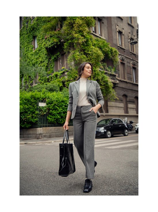 Part Two - Levonne-bleiseri - 300805 SALT AND PEPPER WEAVE BLACK | Stockmann - photo 9