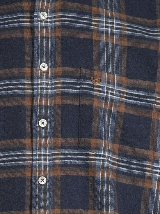 Cap Horn - Sam Classic Fit -flanellikauluspaita - BROWN CHECK COMBO | Stockmann - photo 4