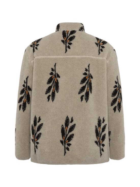 Knowledge Cotton Apparel - Loose Fit Zip Fleece -takki - 9930 BEIGE | Stockmann - photo 2