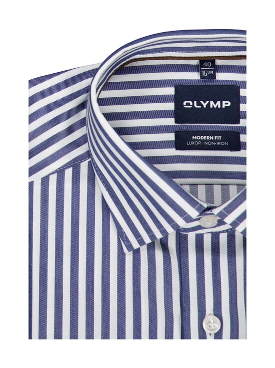 Olymp - Modern Fit Stripes -kauluspaita - 18 MARINE | Stockmann - photo 2