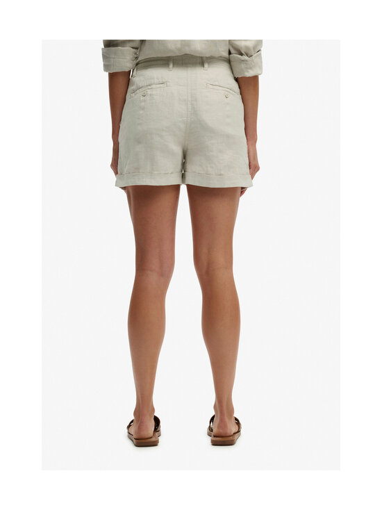 Superdry - Mid Rise -pellavashortsit - 1LC LIGHT STONE BEIGE | Stockmann - photo 6