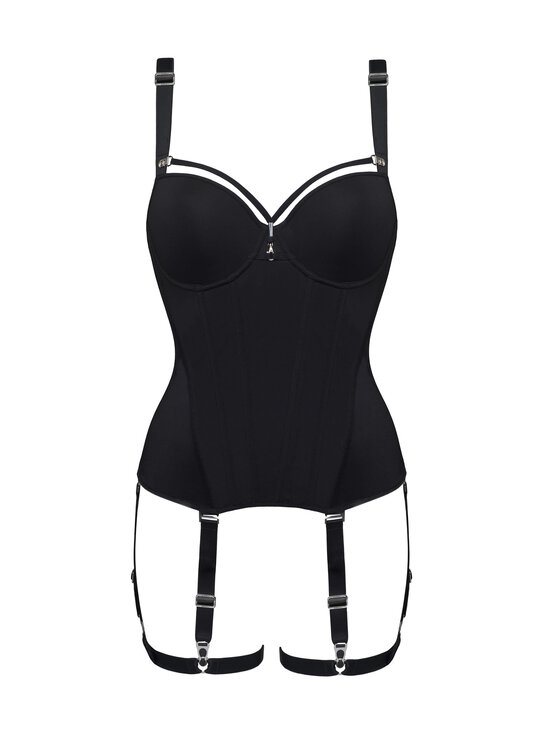 Marlies Dekkers - Spymistress padded plunge balcony -korsetti - BLACK | Stockmann - photo 1