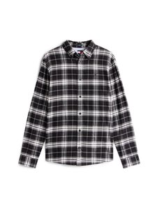 Tommy Jeans - Regular Flannel Check -kauluspaita - BDS BLACK / BIG CHECK | Stockmann