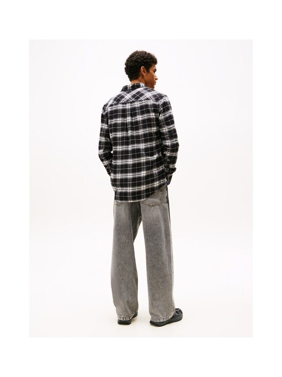 Tommy Jeans - Regular Flannel Check -kauluspaita - BDS BLACK / BIG CHECK | Stockmann - photo 2