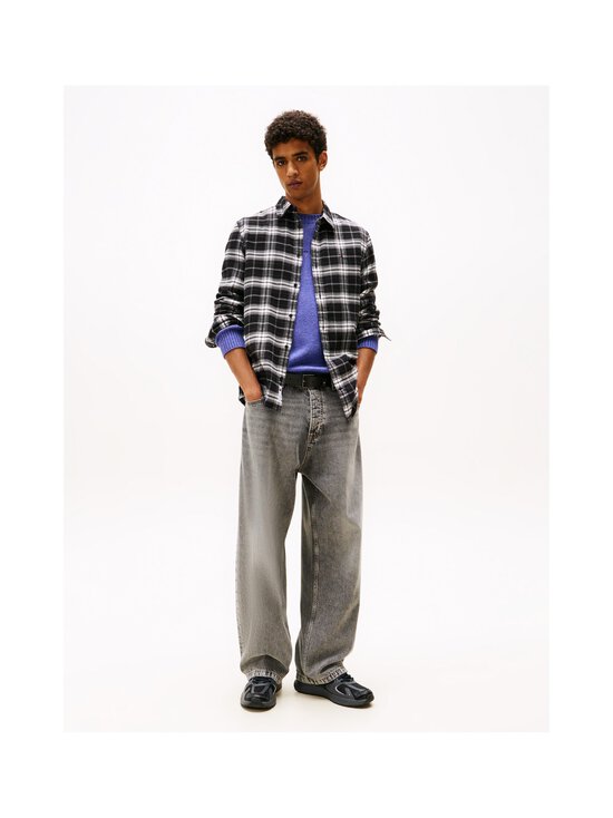 Tommy Jeans - Regular Flannel Check -kauluspaita - BDS BLACK / BIG CHECK | Stockmann - photo 4