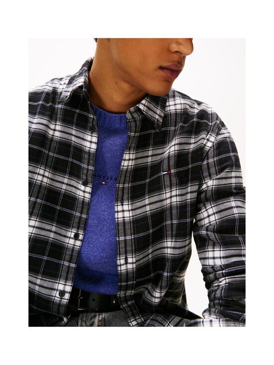 Tommy Jeans - Regular Flannel Check -kauluspaita - BDS BLACK / BIG CHECK | Stockmann - photo 5