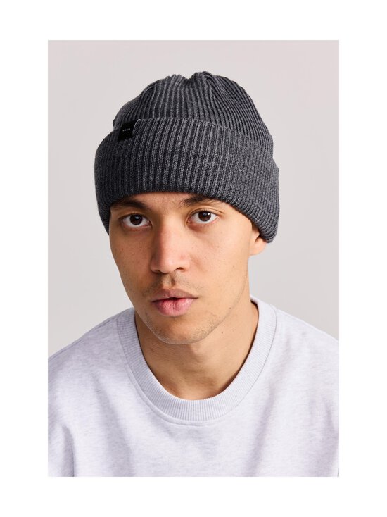 Makia - Merino Cap -merinovillapipo - 966 DARK GREY - photo 2 Makia - Merino Cap -merinovillapipo - 966 DARK GREY | Stockmann - photo 2