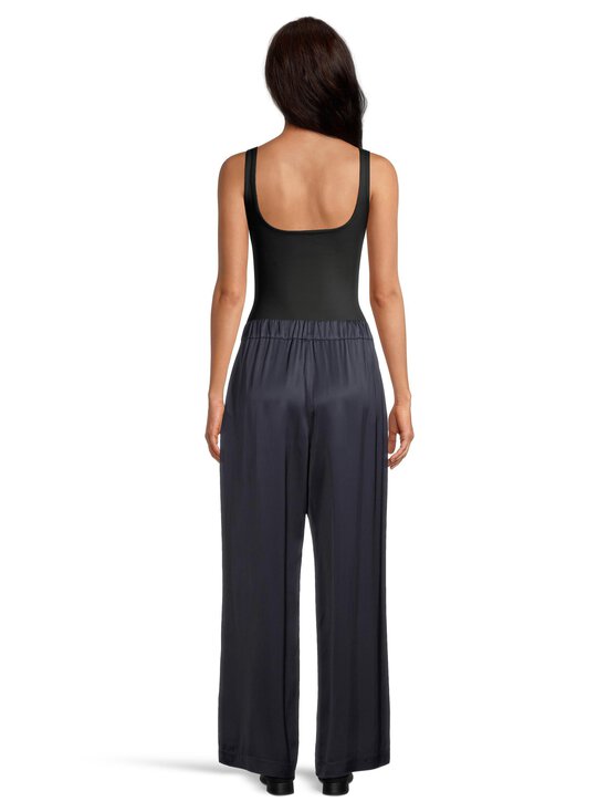 ESSENTIALS by Stockmann - Astrid-satiinihousut - DK.NAVY | Stockmann - photo 4