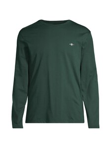 GANT - Regular shield t-paita - 374 TARTAN GREEN | Stockmann