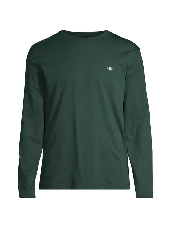 GANT - Regular shield t-paita - 374 TARTAN GREEN | Stockmann - photo 1