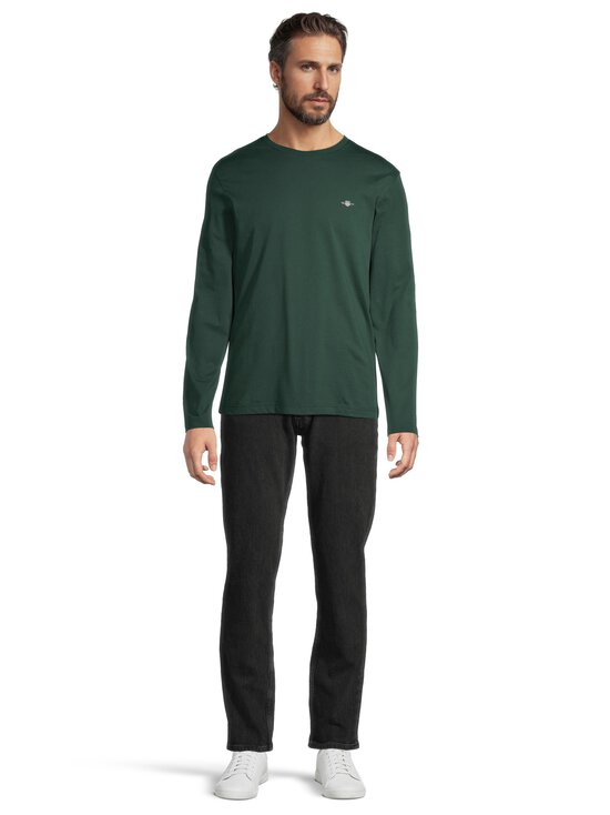 GANT - Regular shield t-paita - 374 TARTAN GREEN | Stockmann - photo 2