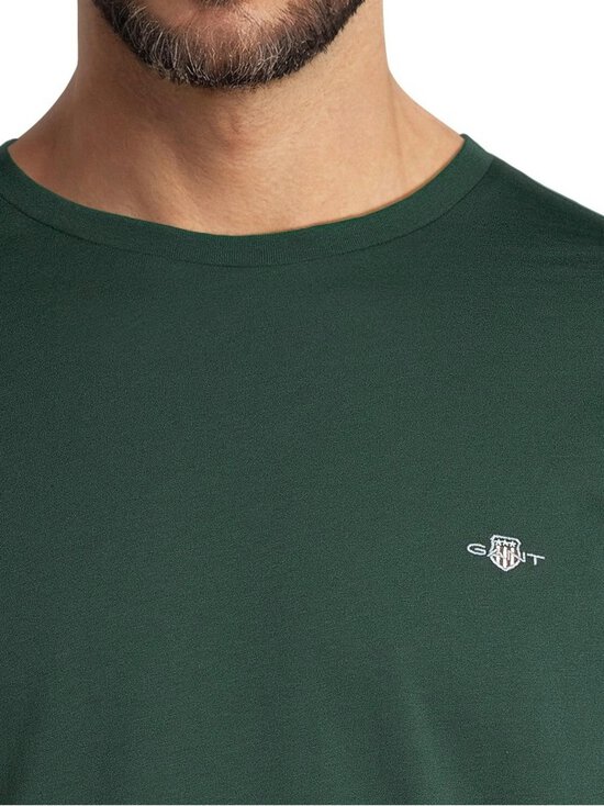 GANT - Regular shield t-paita - 374 TARTAN GREEN | Stockmann - photo 4
