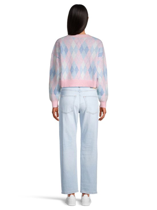 Tommy Jeans - TJW Crop Argyle -neuletakki - U06 CARNIVAL PINK / MULTI - photo 3 Tommy Jeans - TJW Crop Argyle -neuletakki - U06 CARNIVAL PINK / MULTI | Stockmann - photo 3