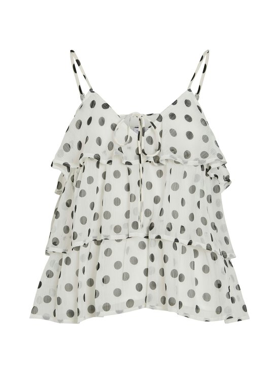 Topp ViHarley Printed Ruffle