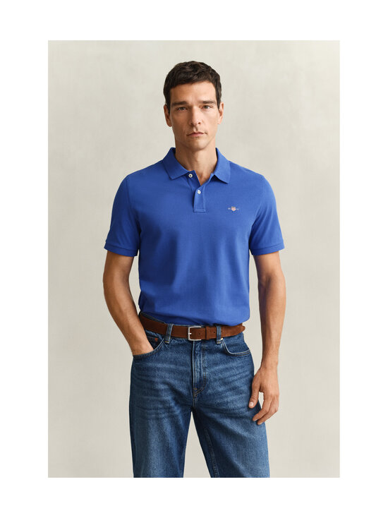 GANT - Regular Fit Shield polo krekls - 417 ROYAL BLUE | Stockmann - photo 2