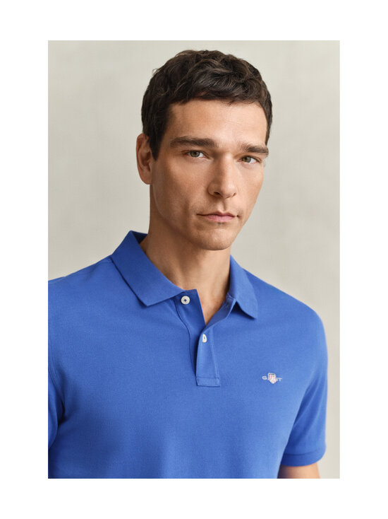 GANT - Regular Fit Shield polo krekls - 417 ROYAL BLUE | Stockmann - photo 4