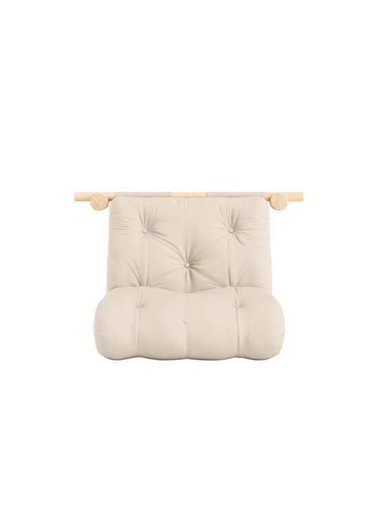 Karup - Hooked-futonnojatuoli beige / mänty 75 x 200 cm - BEIGE | Stockmann - photo 2