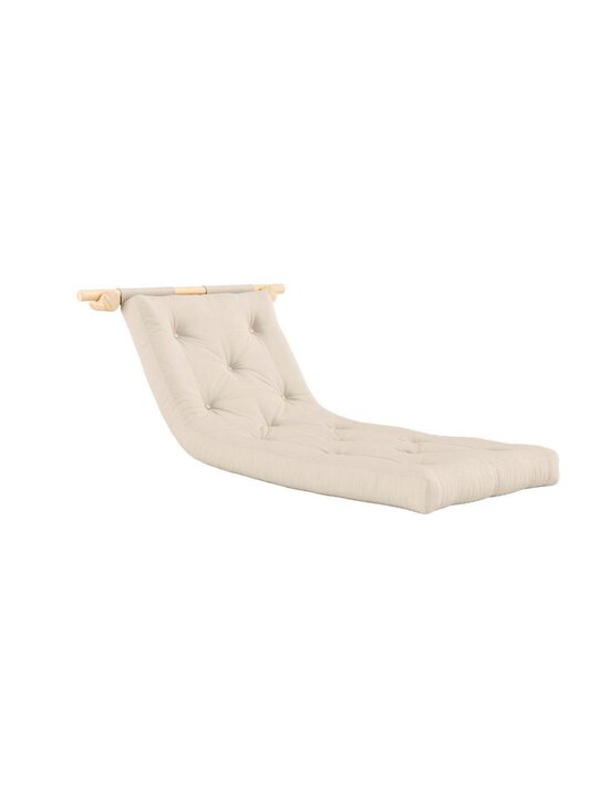 Karup - Hooked-futonnojatuoli beige / mänty 75 x 200 cm - BEIGE | Stockmann - photo 3