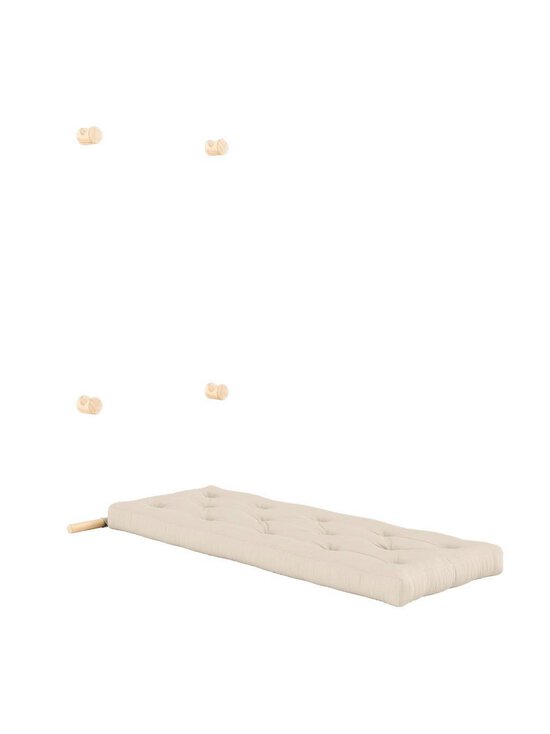 Karup - Hooked-futonnojatuoli beige / mänty 75 x 200 cm - BEIGE | Stockmann - photo 5